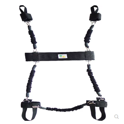 Taekwondo Boxing Basketball Leg Trainer with Resistance Bands