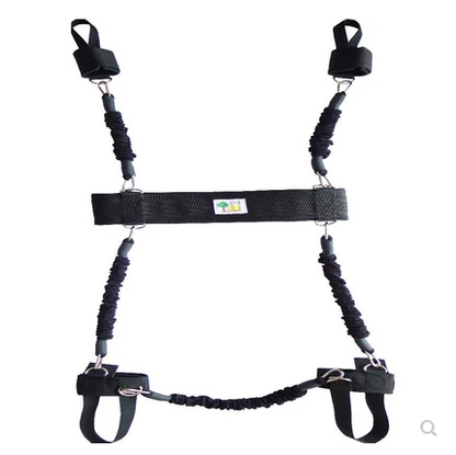 Taekwondo Boxing Basketball Leg Trainer with Resistance Bands