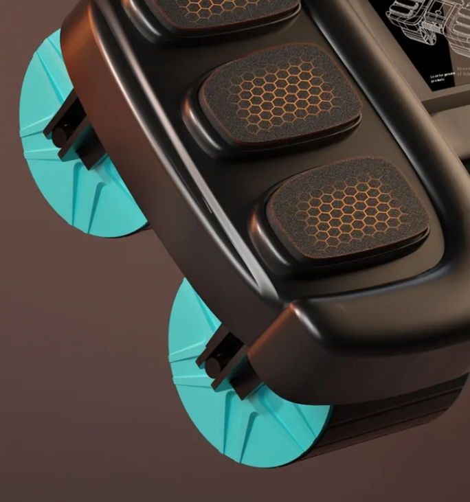 Multi-Wheel Fitness Ab Roller